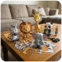 Molde papercraft
