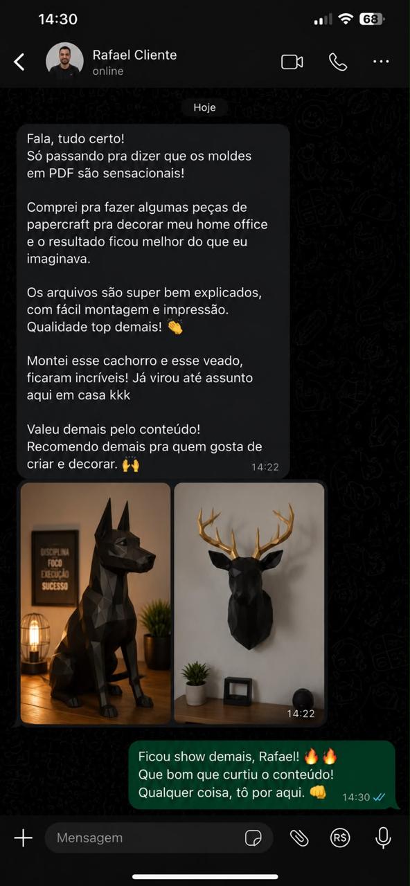 Depoimento de cliente